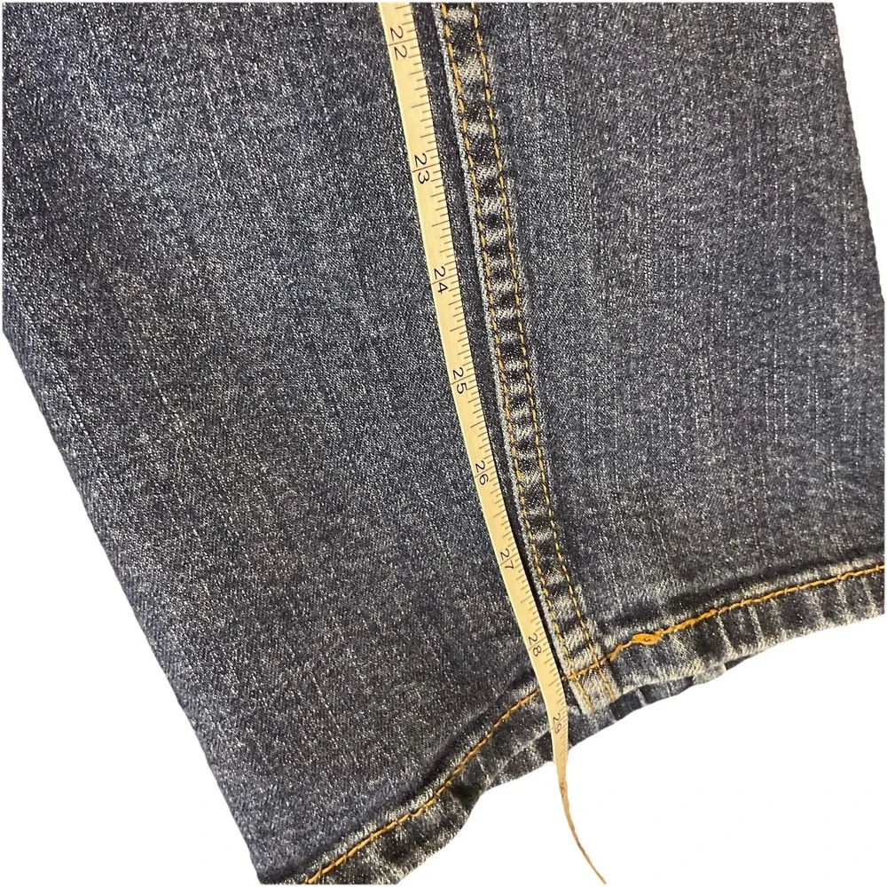Levi's 505 Straight Leg Dark Wash‎ Blue Denim Jeans Men's Size 38x30(